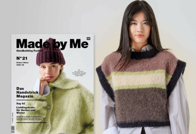 Cover of Made by Me Handknitting Magazine vol. 21